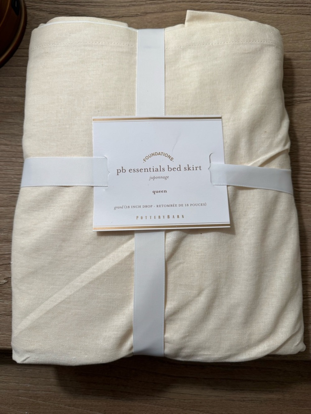 Pottery Barn Queen Bedskirt